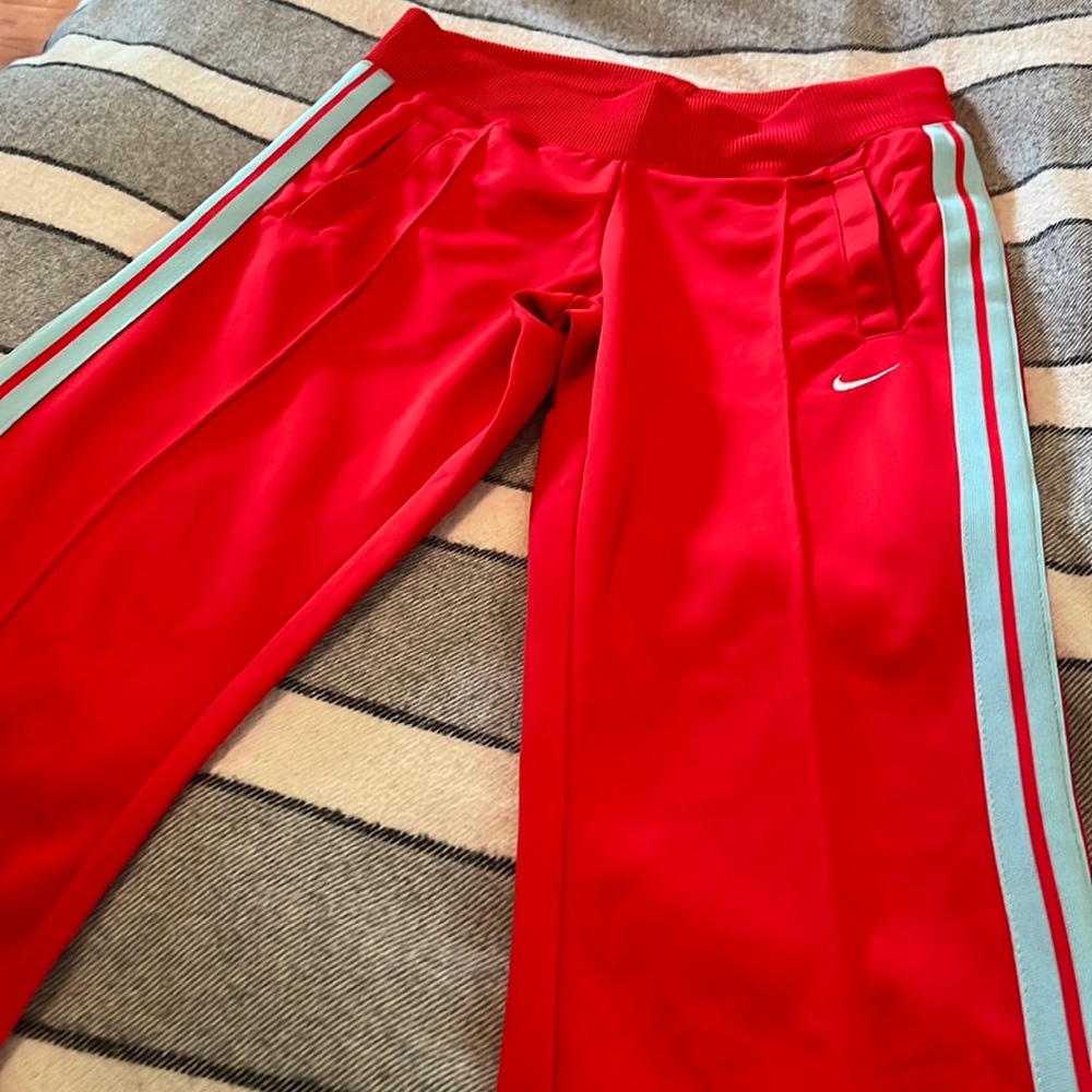 Womens Nike Athletic Dept. Red/coral track pants